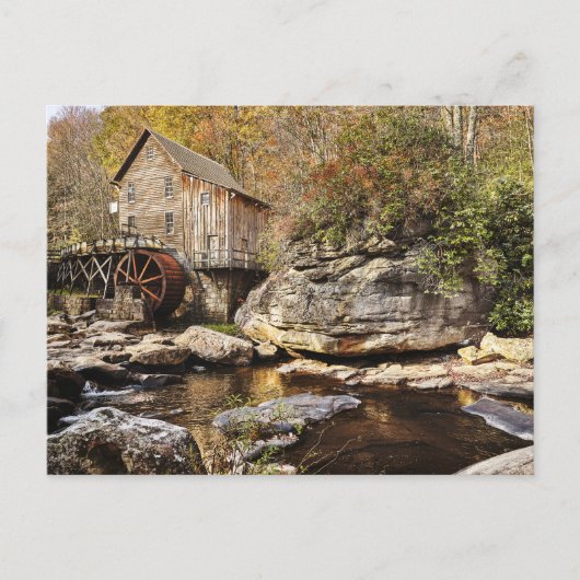 Retro American Scenery Briefkaart (Voorkant)