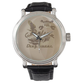 Retro Amerikaanse auto 2 horloge