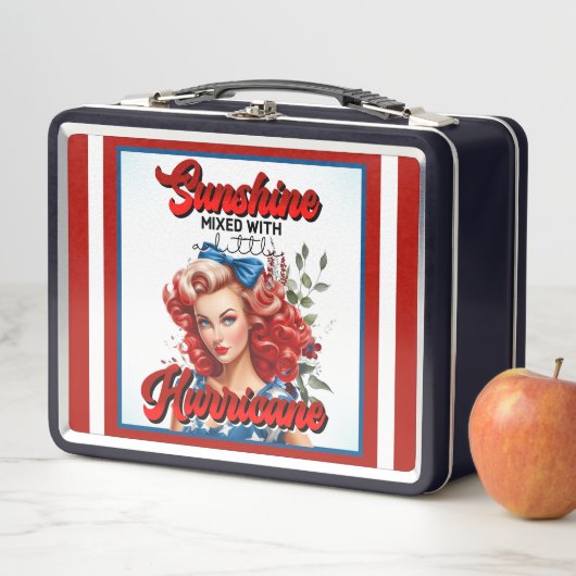 Retro Amerikaanse Pinup_ Sunshine Mixed (In situ)