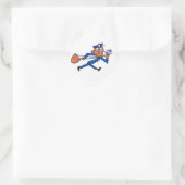 Retro Amerikaanse postbode cartoon sticker (Tas)