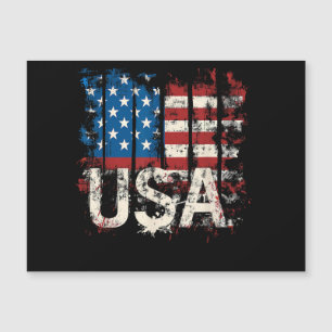 Retro Amerikaanse Vlag Verenigde Staten 4 juli