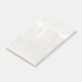 Retro Amsterdam Nederland Post-it® Notes (Schuin)
