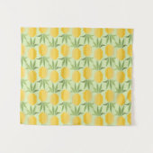 Retro-ananassen Wandkleed (Voorkant (horizontaal))