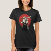Retro Ancient Japan Samurai Warrior Tokyo T-shirt (Voorkant)