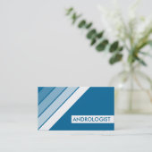 retro ANDROLOGIST Visitekaartje (Staand voorkant)