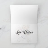 Retro Angel Christmas Kaart (Binnen)