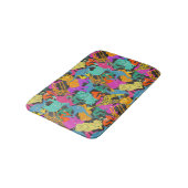 Retro Animal Silhouettes Patroon Badmat (Gekanteld)