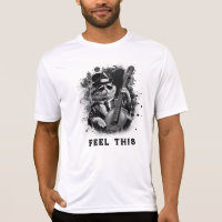 *~* Retro AP91 Bas gitaar speler Muziek Cat