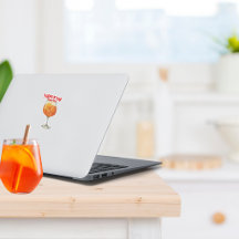 Retro Aperol Spritz op maat gesneden vinylstickers