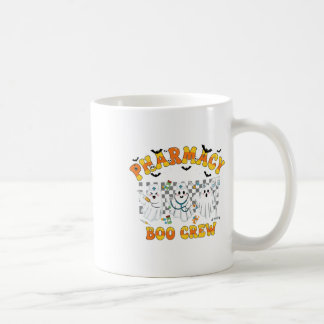 Retro Apotheek Boo Crew Ghost Technician Halloween Koffiemok