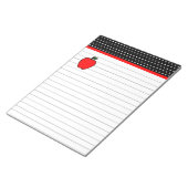 Retro Apple-Notitieblok Notitieblok (Schuin)