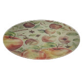 Retro apple time snijplank (Hoek)