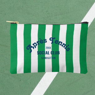 Retro Après Tennis Social Club Groene Streep  Etui