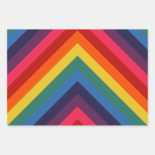 Retro Arc-en-ciel Totalement stupéfiant Papier de  (Devant 3)