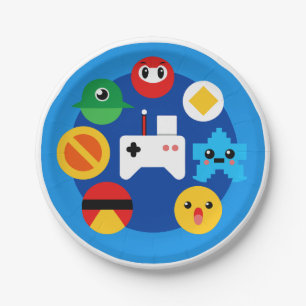 Retro Arcade Fun Papieren Bordje
