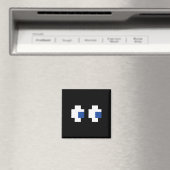 Retro Arcade Gaming Halloween Ghost Partner Group Magneet (Insitu (Vaatwasser))