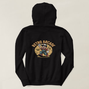 Retro Arcade Klassieke Held 80s Gamer T-Shirt Ontw