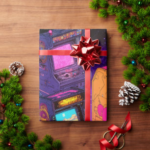 Retro Arcade Machines Cadeaupapier
