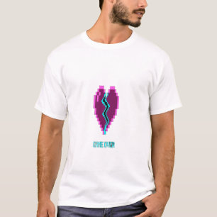 Retro Arcade Munten Inwerpen Om Door Te Gaan Leven T-shirt