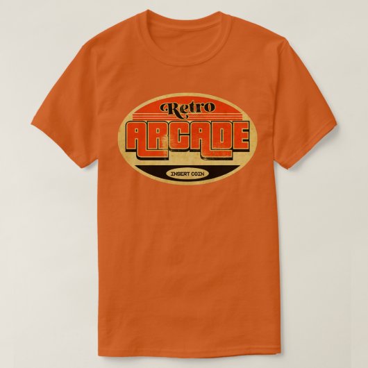 Retro Arcade Speler T-shirt (Design voorkant)