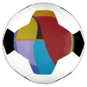 Retro Arcade Style Abstract Soccer Ball (Tourné)