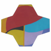 Retro Arcade Style Abstract Soccer Ball (Plat)