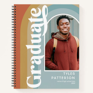 Retro Arch Foto 2025 Afstuderen Leavers Boek