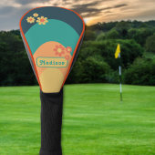 Retro Arch Groovy Naam Golfheadcover