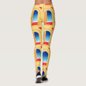 Retro Archway Leggings – Casablanca Window (Achterkant)