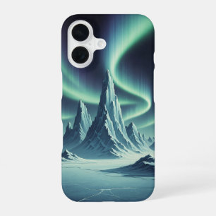 Retro Arctische Gloed iPhone 16 Hoesje