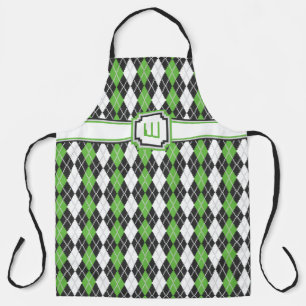 Retro Argyle All-Over Print Schort