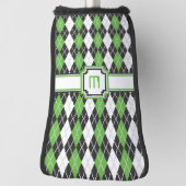 Retro Argyle Putter Hoesje Golfheadcover (Draai 90)