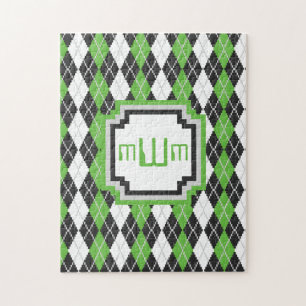 Retro Argyle-puzzel Legpuzzel