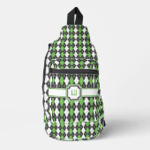 Retro Argyle Sling Bag (Voorkant)