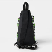 Retro Argyle Sling Bag (Achterkant)