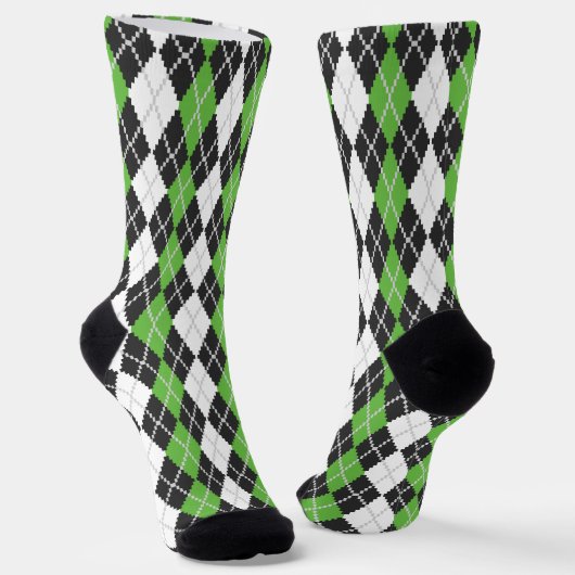 Retro Argyle Sokken (Gebogen)