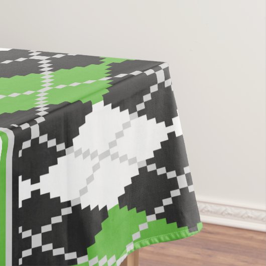 Retro Argyle Tablecloth Tafelkleed (Voorbeeld)