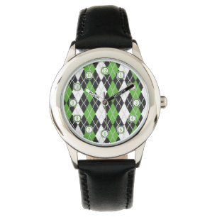 Retro Argyle Watch Horloge