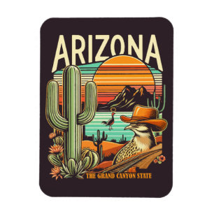 Retro Arizona Magneet