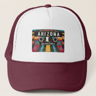Retro Arizona State Trucker Pet