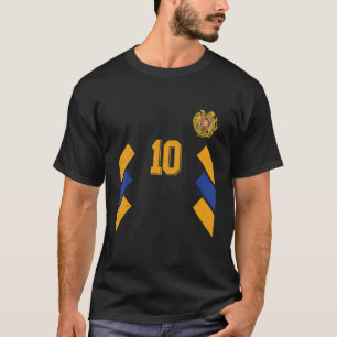 Retro Armenia Soccer of Football voor Armeniërs T-shirt