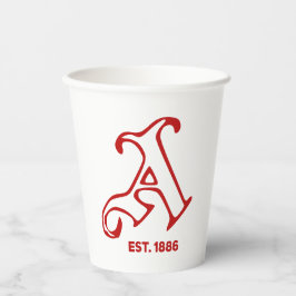 Retro arsenaal papieren bekers