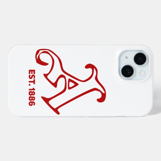 Retro Arsenal iPhone / iPad hoesje (Achterkant (horizontaal))