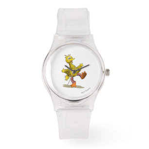 Retro Art Big Bird Horloge