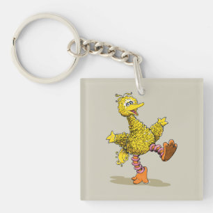 Retro Art Big Bird Sleutelhanger