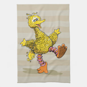 Retro Art Big Bird Theedoek