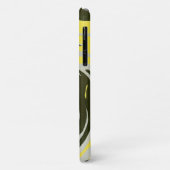 Retro Art Deco Jazz cirkels patronen Case-Mate iPhone Case (Achterkant/links)