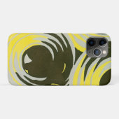 Retro Art Deco Jazz cirkels patronen Case-Mate iPhone Case (Achterkant (horizontaal))