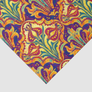 Retro Art Nouveau bloempatroon van Walter Crane Tissuepapier