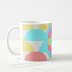 Retro Art Nouveau-patroon  Koffiemok